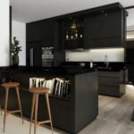 Dapur warna hitam Sumber Kompas Properti