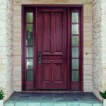 pintu-kayu-sederhana-warna-maroon contentstak
