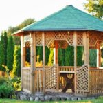gazebo minimalis segi enam Sumber designingidea.com