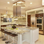 Kitchen island multifungsi. Sumber Impressive Interior Design