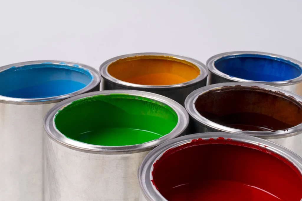 Warna-warna cat besi